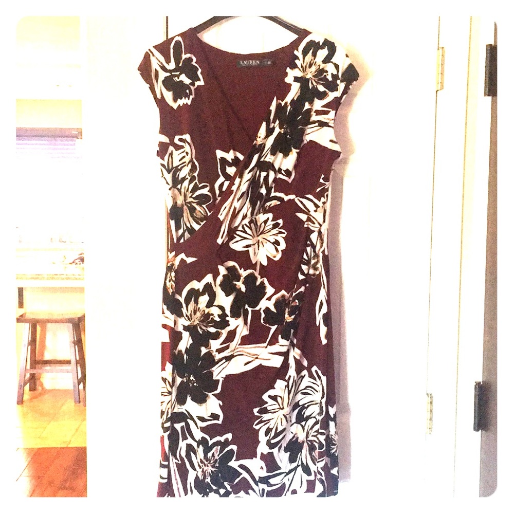 Ralph Lauren -cross front dress